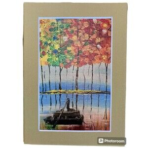 Capture Autumn's Majesty: "Swamp Beauty" Original Art Print (4x6 with Mat)